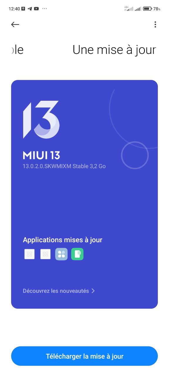 Xiaomi 11T Android 12-based MIUI 13 update