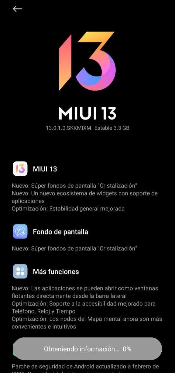 Xiaomi Mi 11i Android 12-based MIUI 13 update