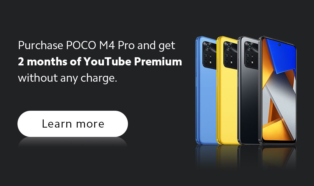 POCO YouTube premium subscription