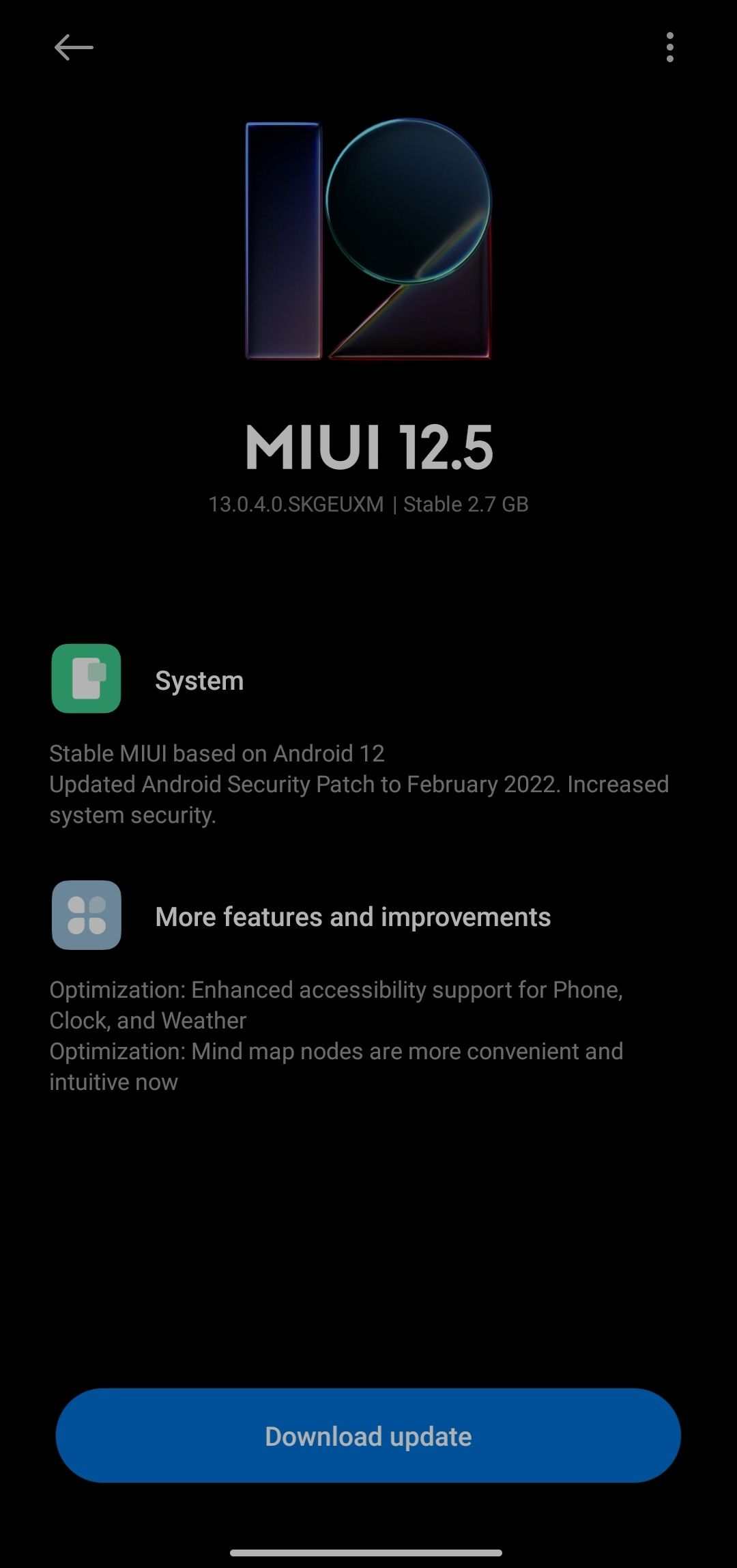 Redmi Note 10 stable MIUI 13 update in Europe