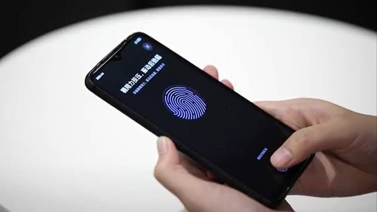Under display fingerprint