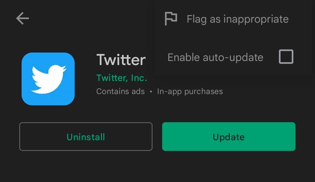 Auto-update for individual apps