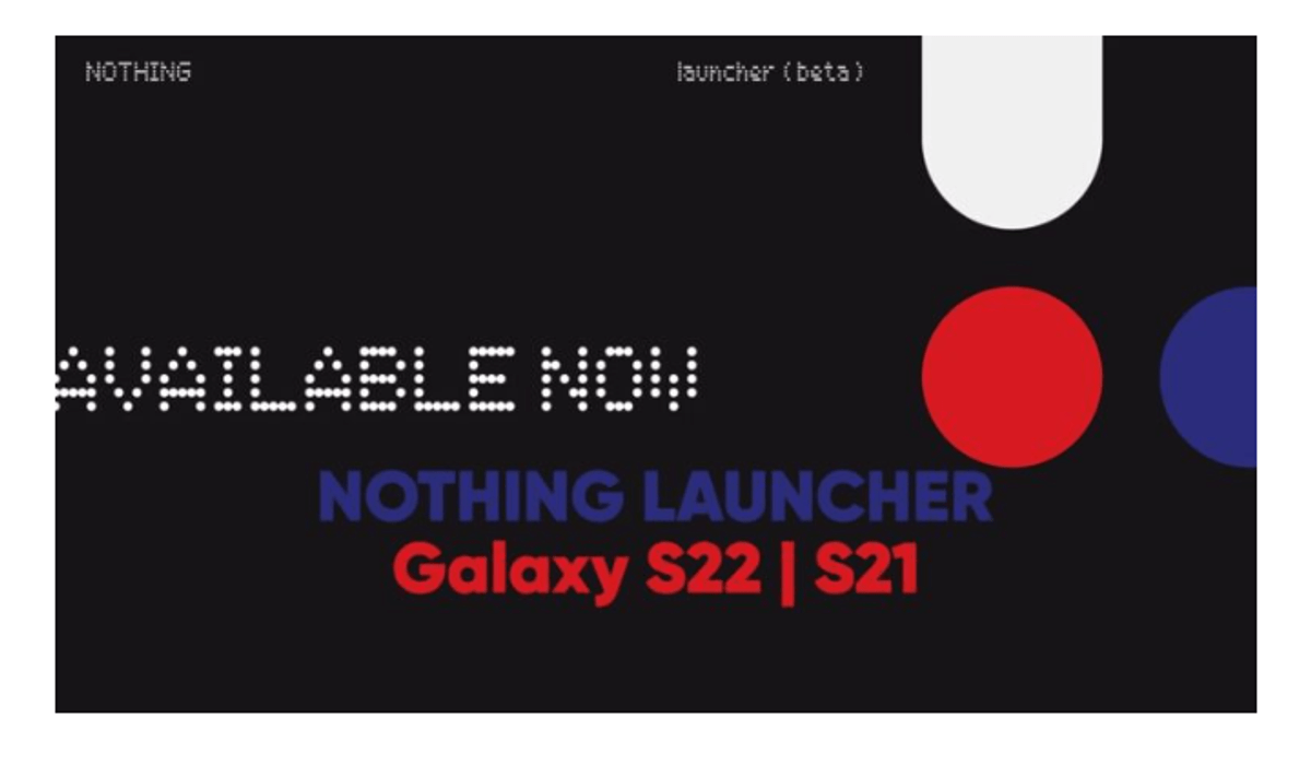 Nothing launcher is now available