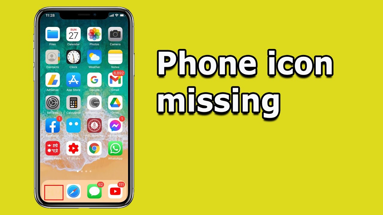 3 easy ways to bring back the phone app Icon missing on your iPhone