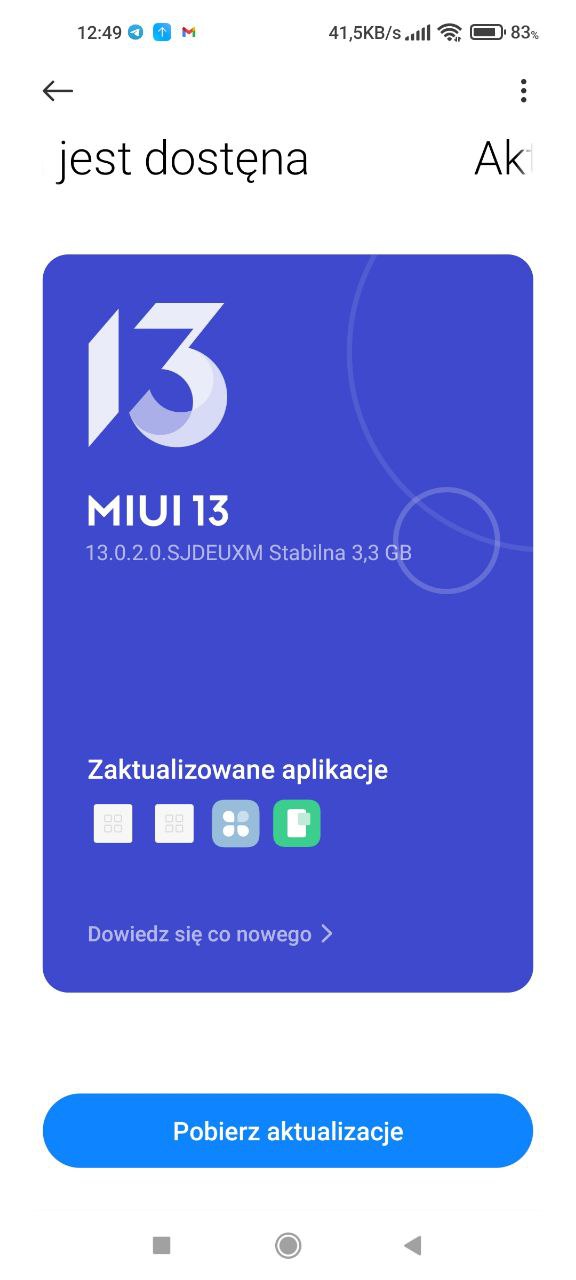 Xiaomi Mi 10T / Pro Android 12-based MIUI 13 update