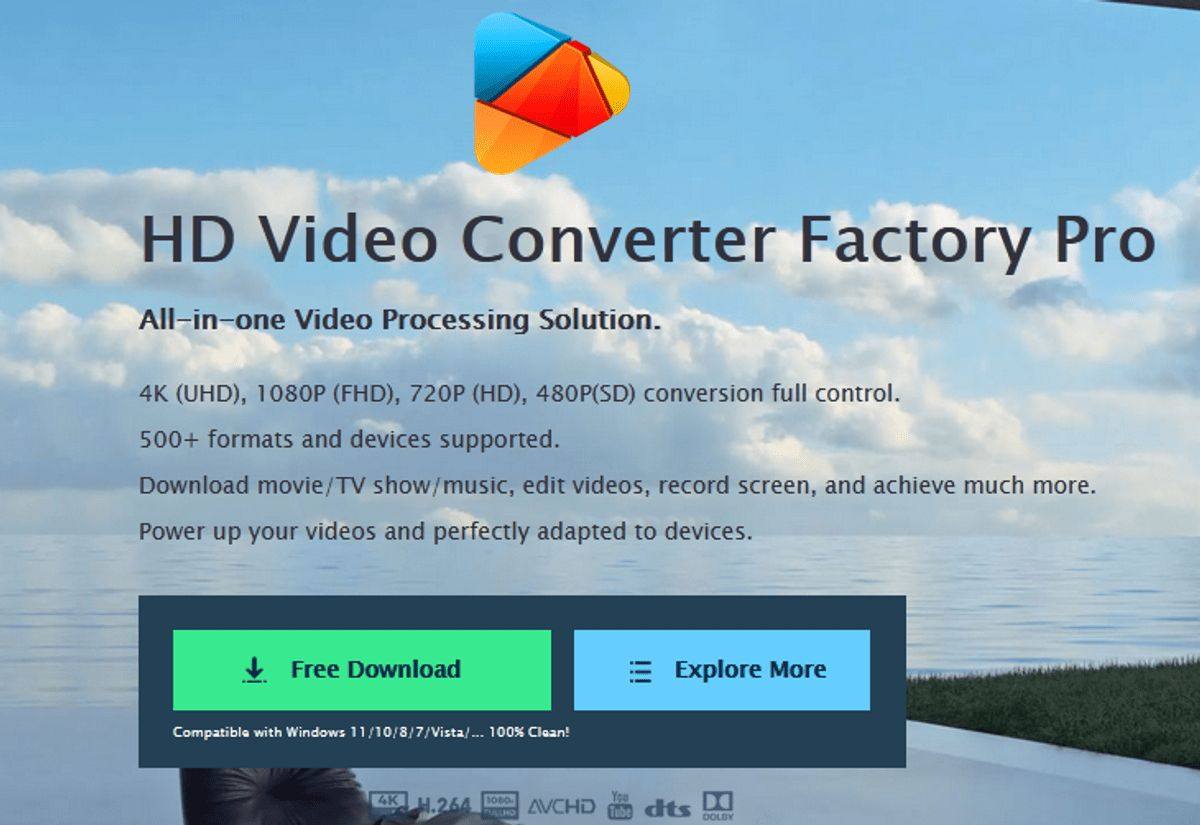 free WonderFox HD Video Converter Factory Pro 26.7