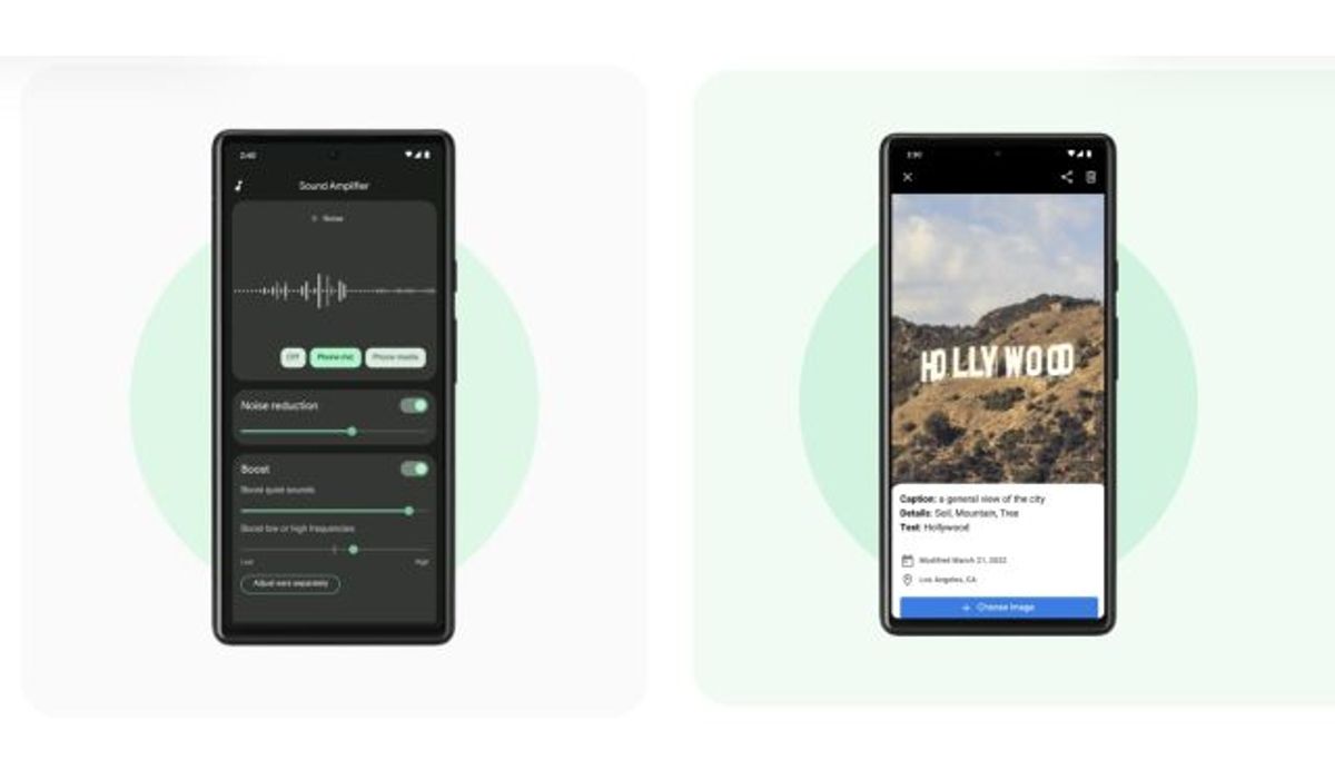 Android sound amplifier gets a new UI