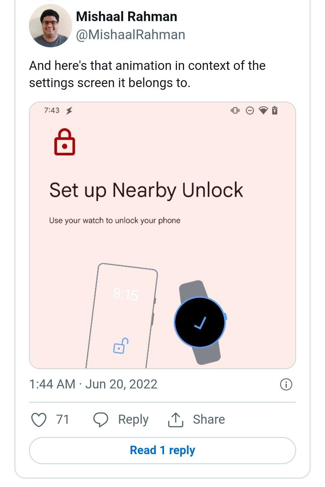 How to unlock an Android phone using a smartwatch