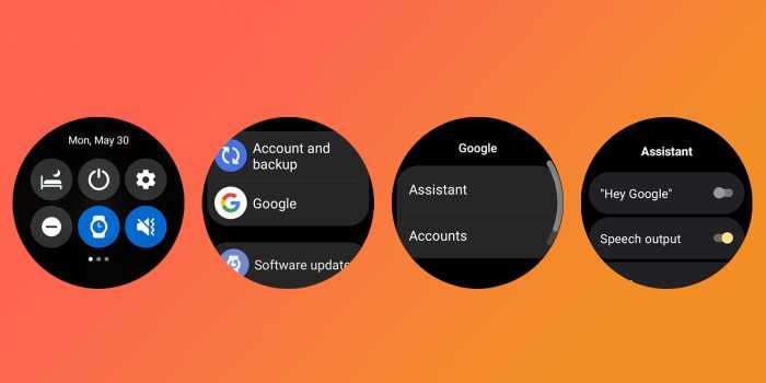 Disable Hey Google on Galaxy Watch 4