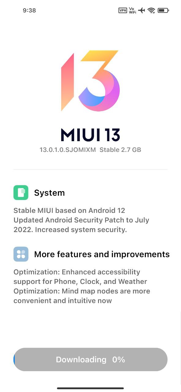 Redmi Note 9 MIUI 13 