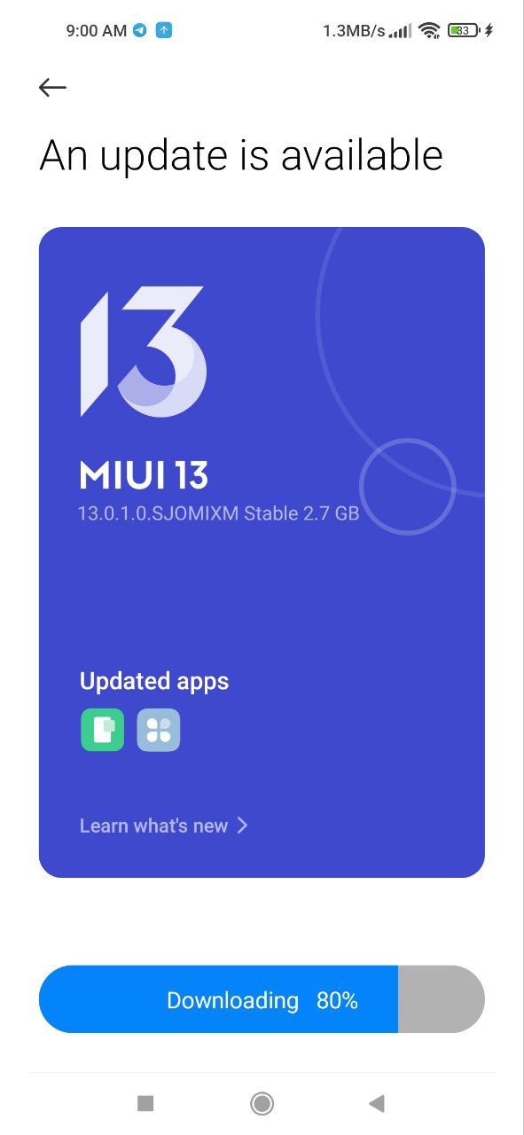 Redmi Note 9 Android 12 