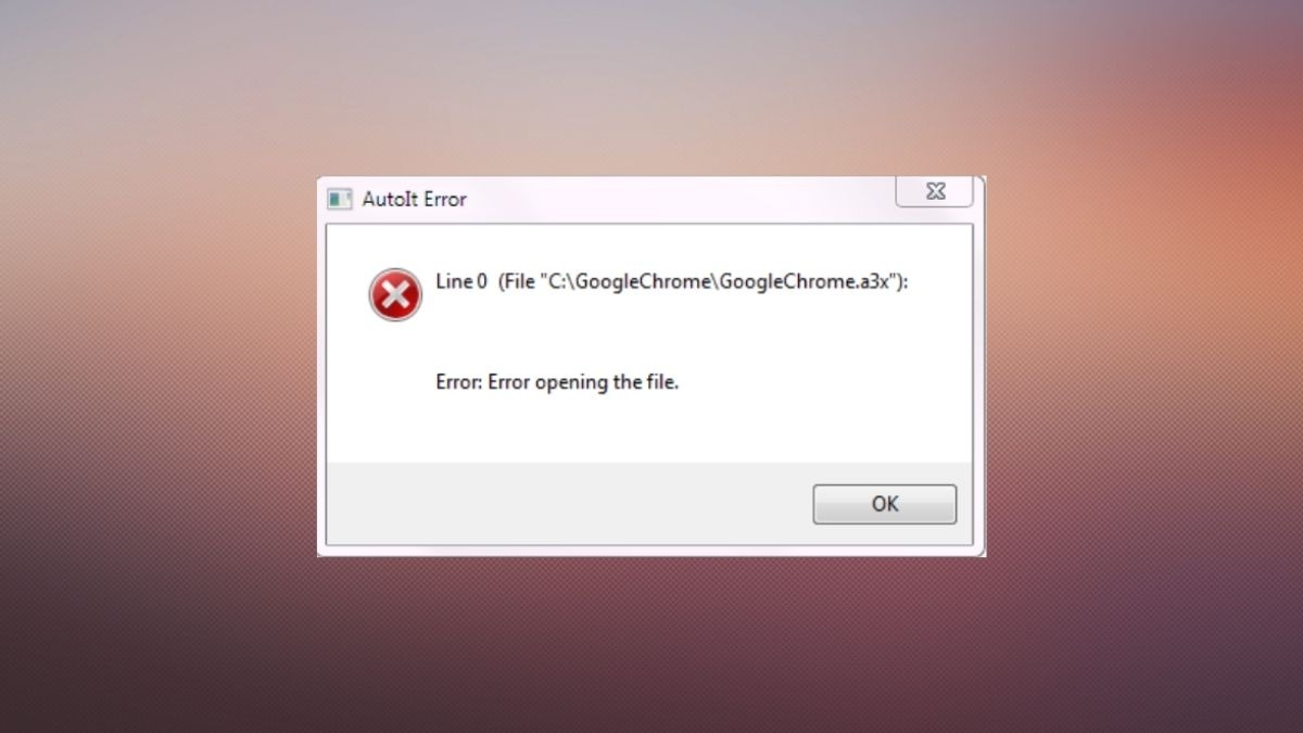 How to Remove AutoIt Error in Windows 11/10