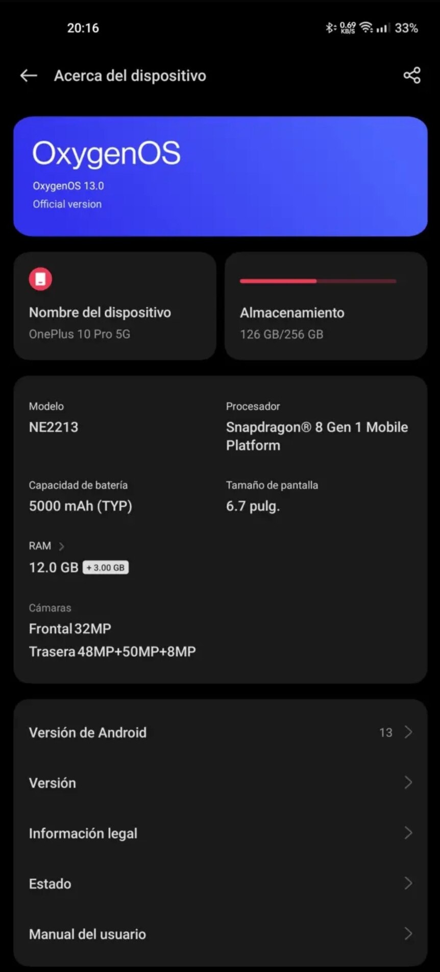 Stable OxygenOS 13 