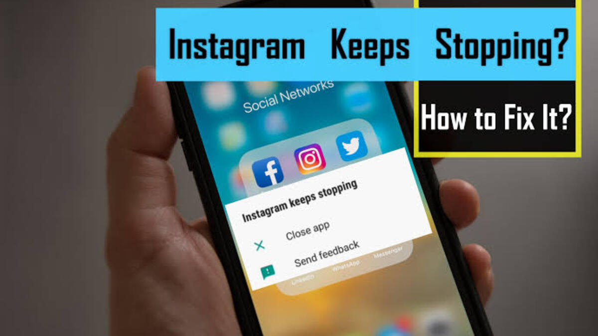 How To Fix Instagram keeps stopping on Android