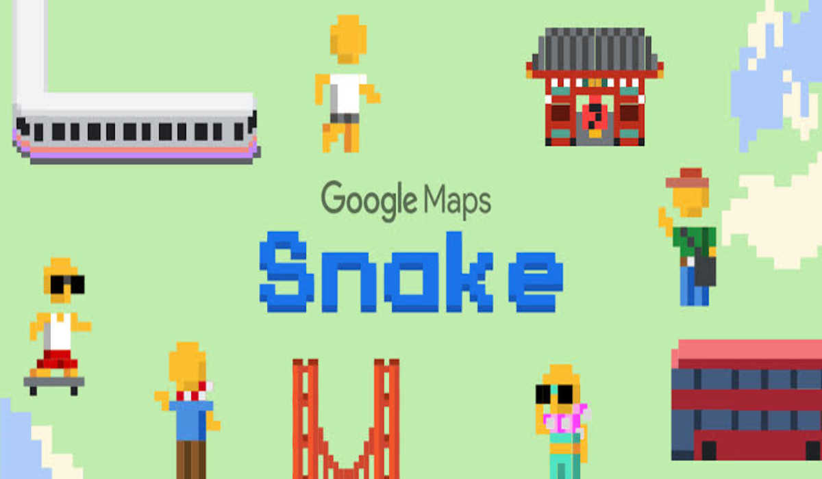 How to play Google maps snake game