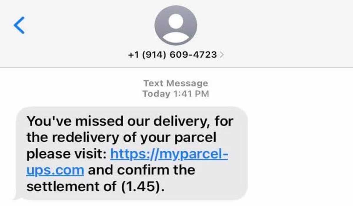 UPS text scams