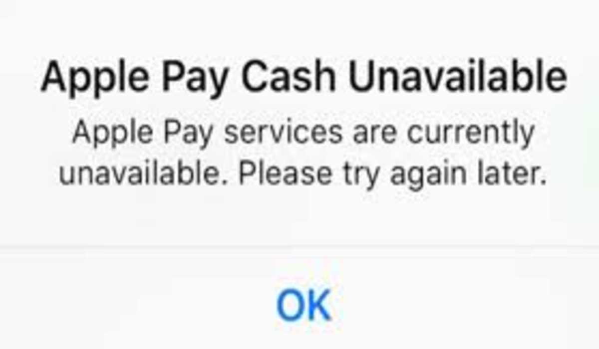 Apple Pay Cash unavailable