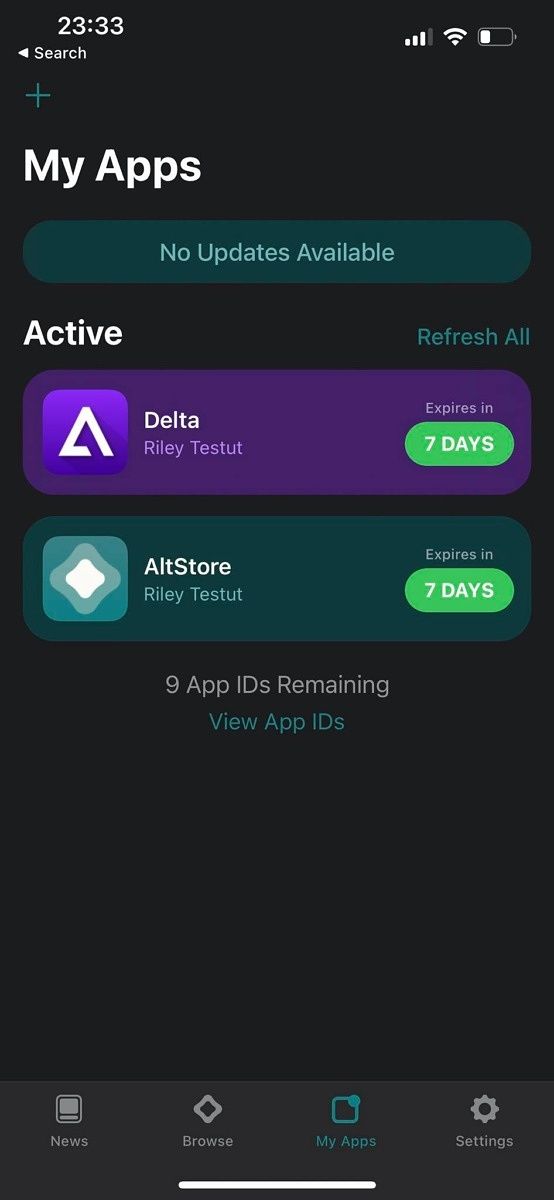 sideload apps on iPhone with Altstore