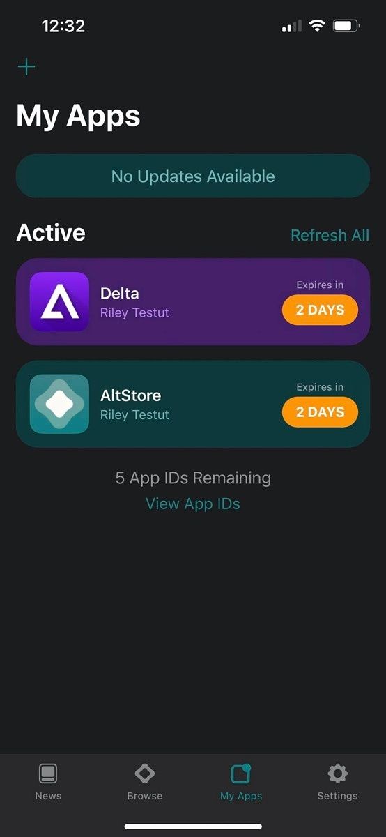 sideload apps on iPhone with Altstore
