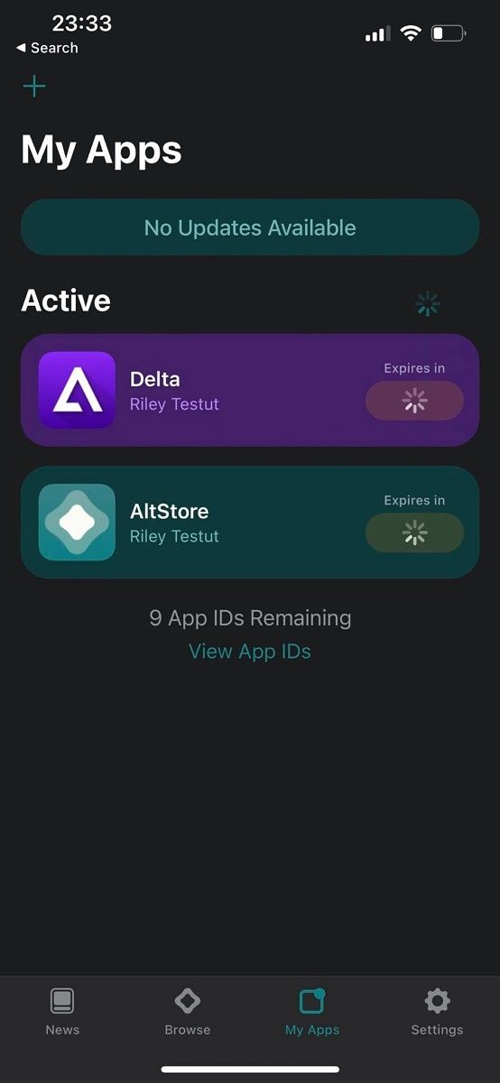 sideload apps on iPhone with Altstore
