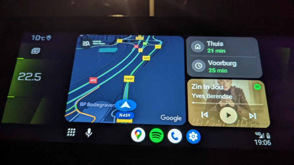 Android Auto 8.6 beta, Android Auto Coolwalk feature on cars with Rotary input