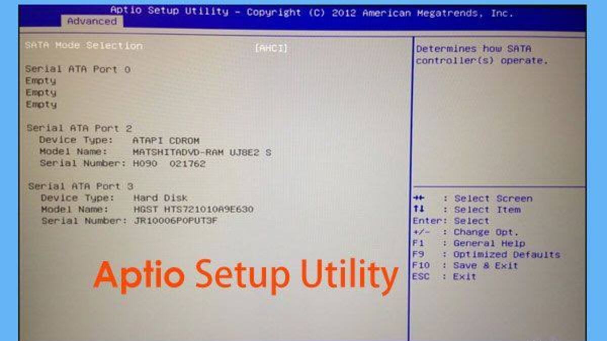 Methods To Fix Aptio Setup Utility Stuck On Asus Laptops