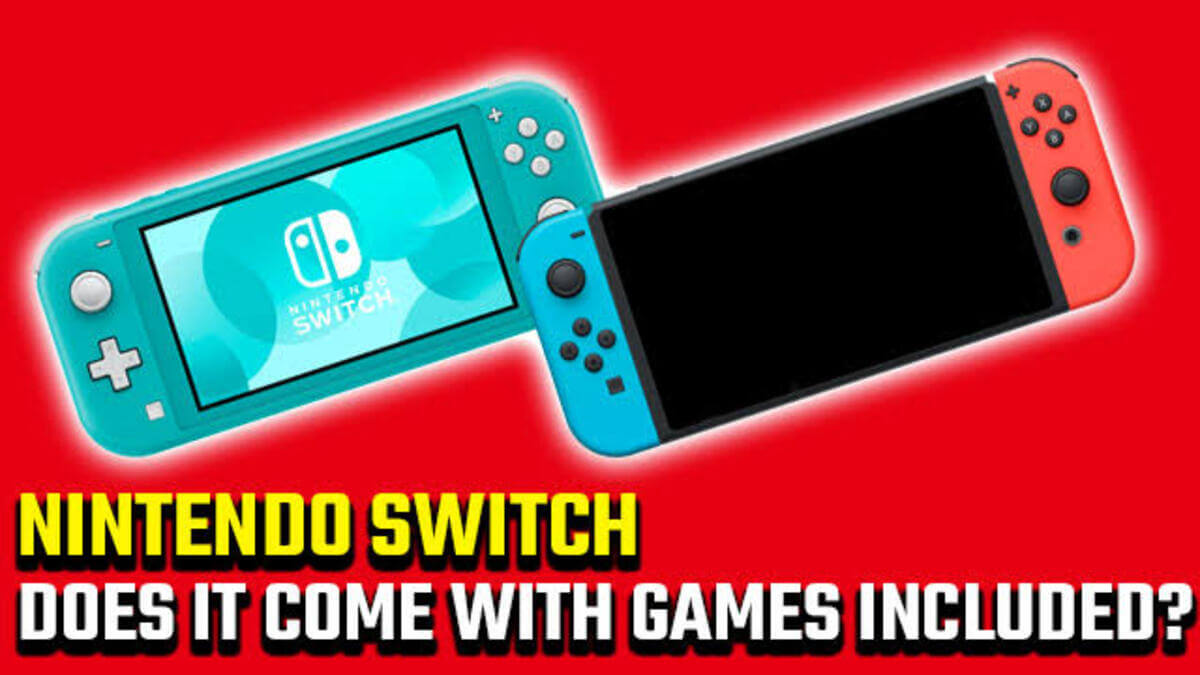Do Nintendo Switches come with game?