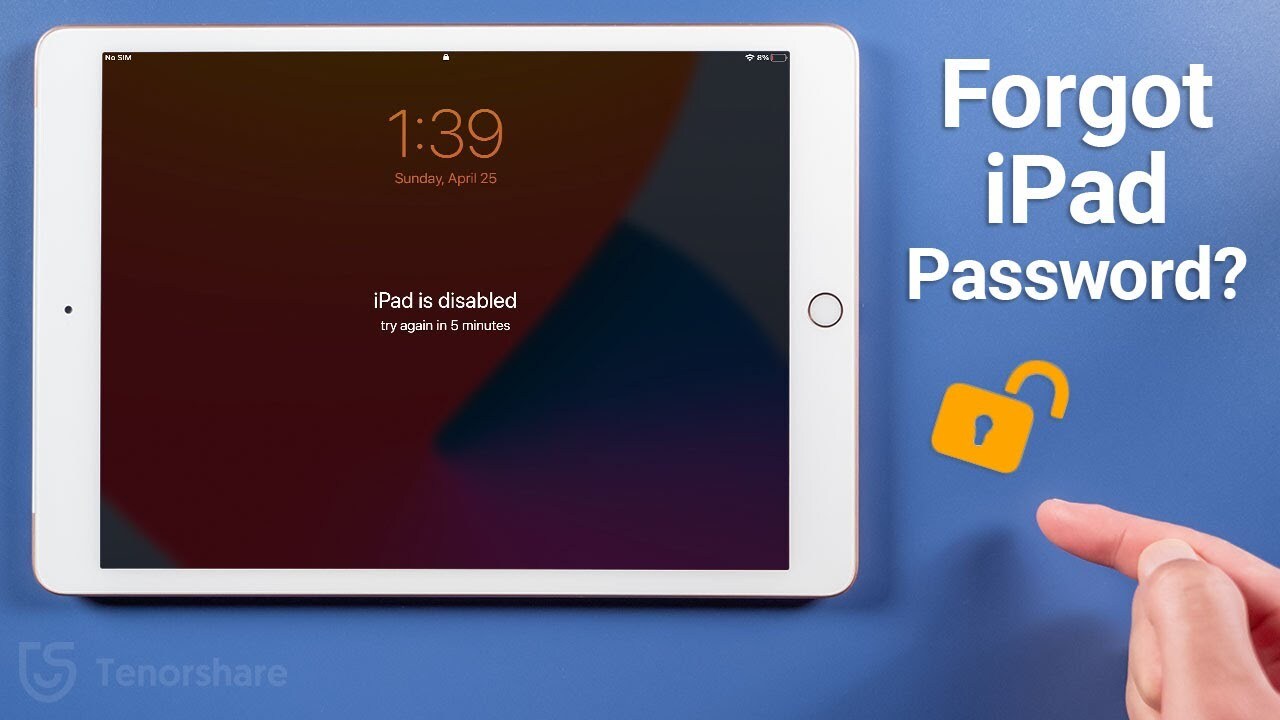 Forgot Your iPad Passcode? Here's How to unlock iPad without Password [2022]