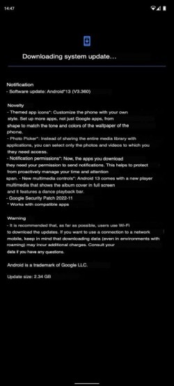 Nokia X10 and X20 Android 13 update