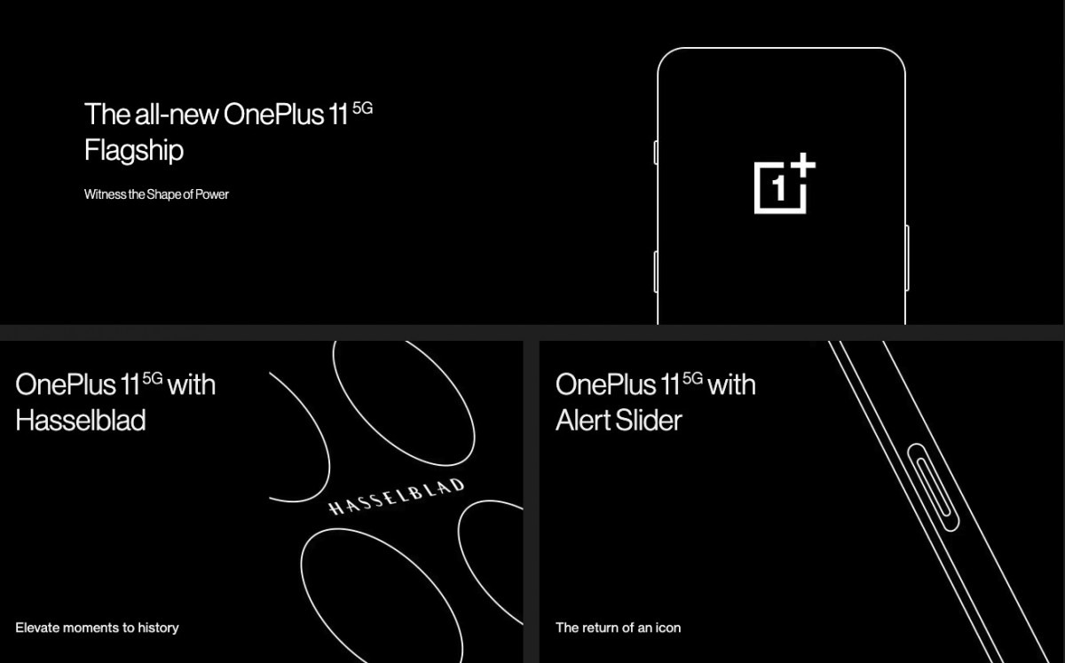 Here are the complete specs of the OnePlus 11