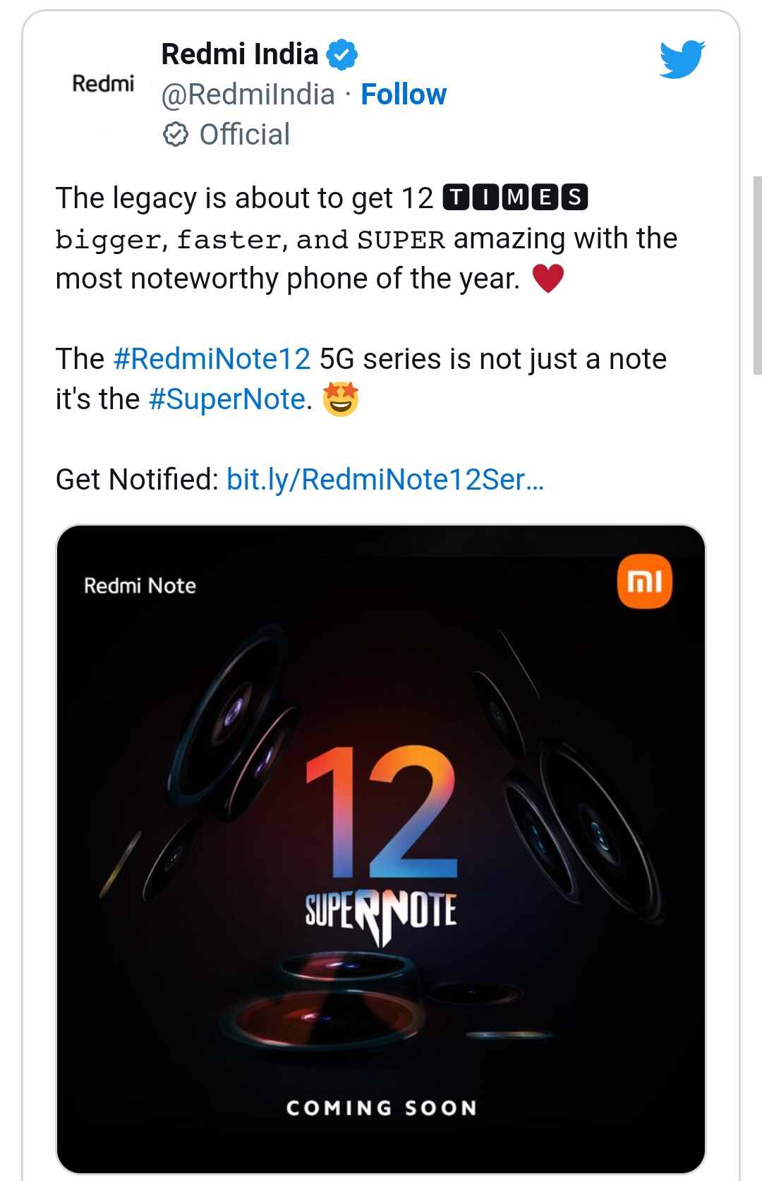 Redmi Note 12 series