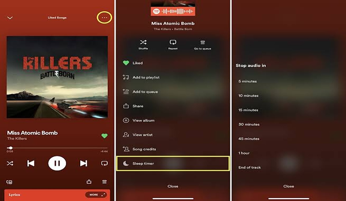 How to Set Up Sleep Timer in Spotify