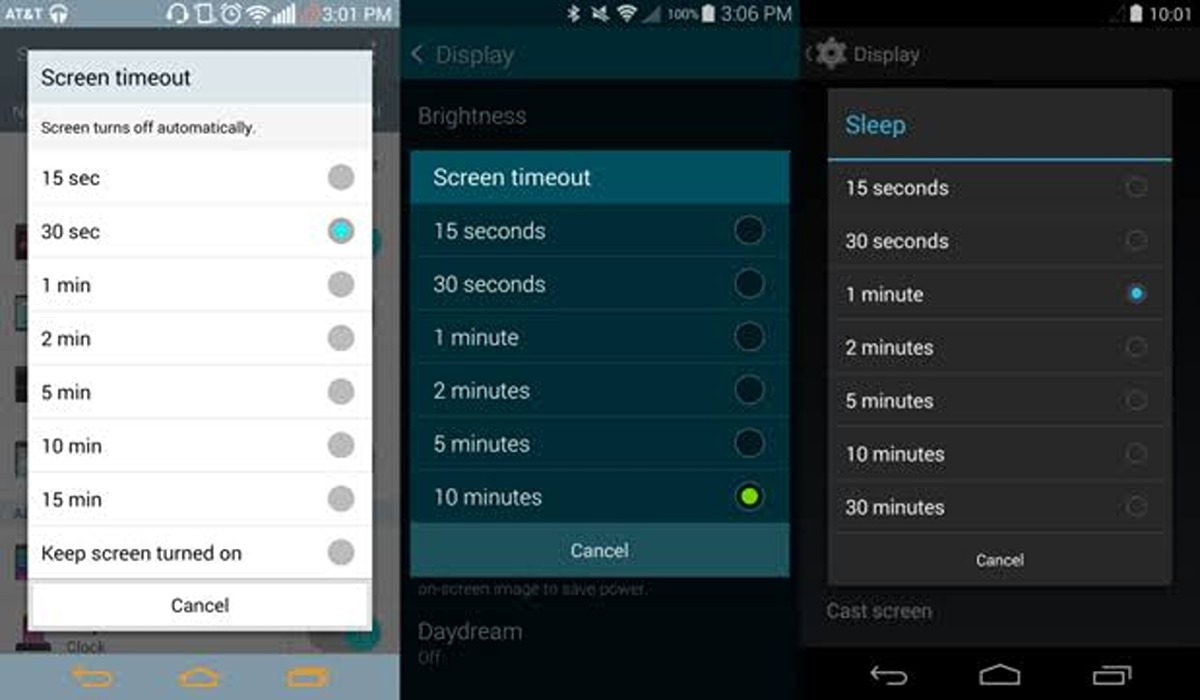 How to Adjust the Screen Timeout on An Android Phone