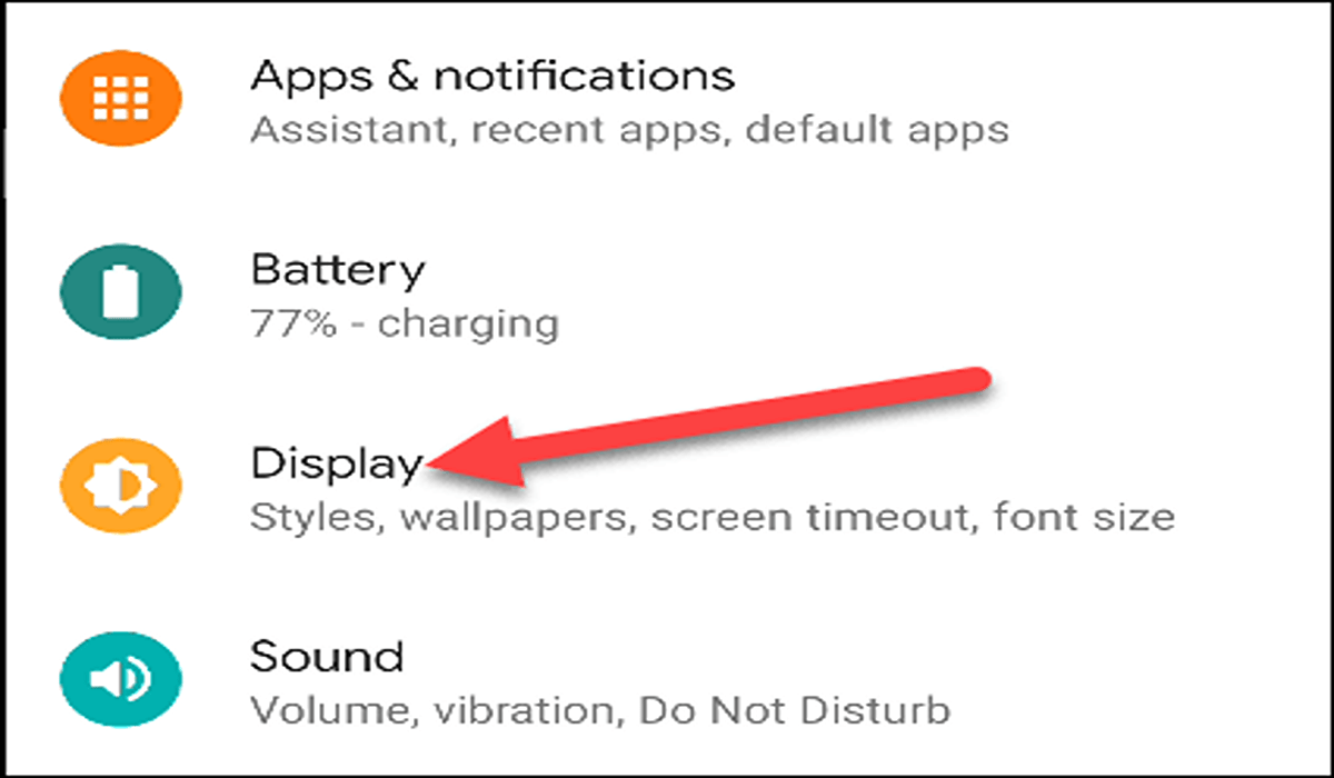 how to adjust the screen timeout on an Android phone