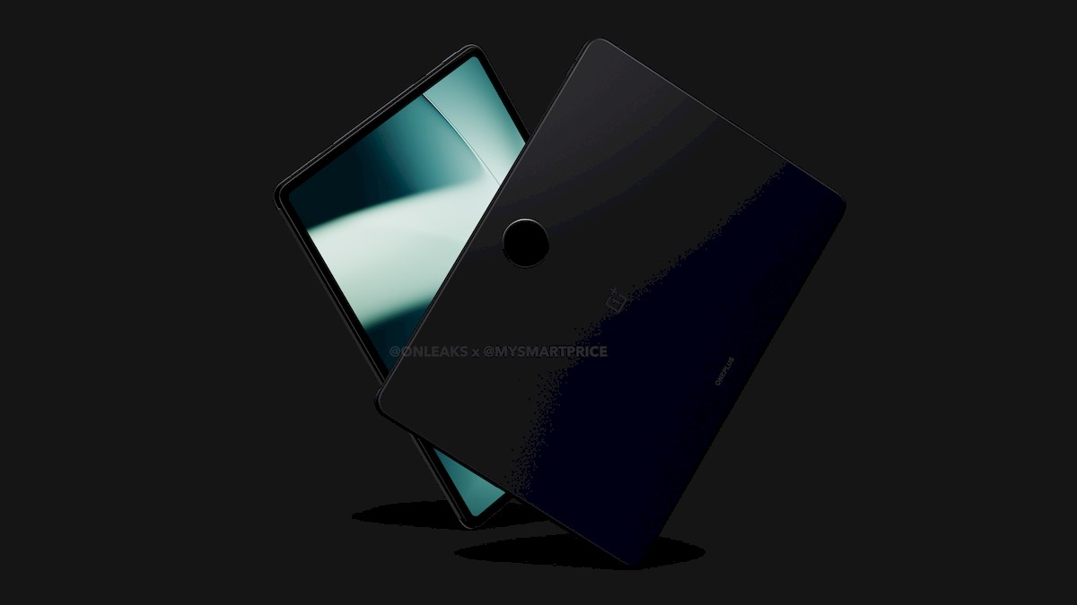 Here's OnePlus pad renders showing of the tablet's design 