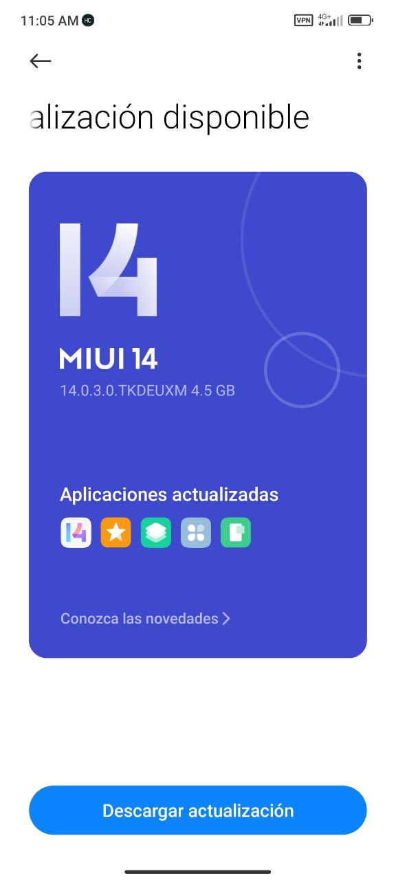 Xiaomi 11T Pro MIUI 14 