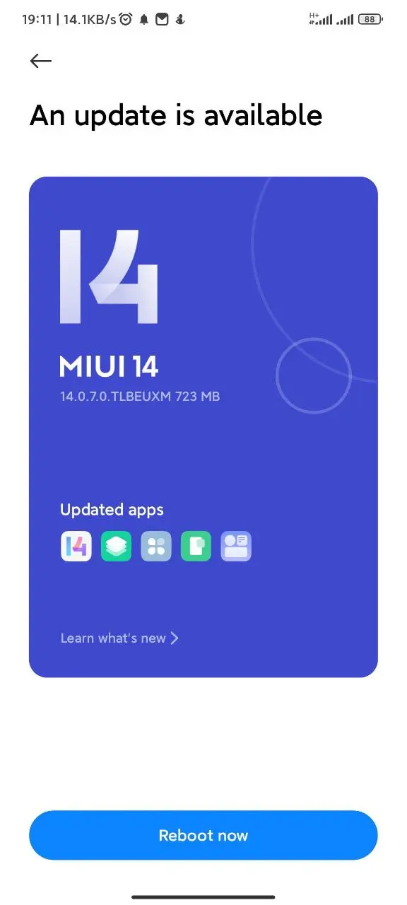 Xiaomi 12 Pro stable MIUI 14 update 