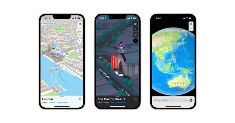 Apple Maps on Android
