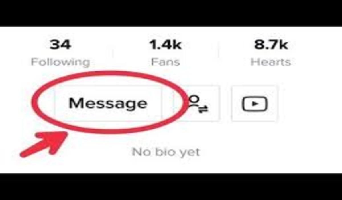 how to message someone on TikTok