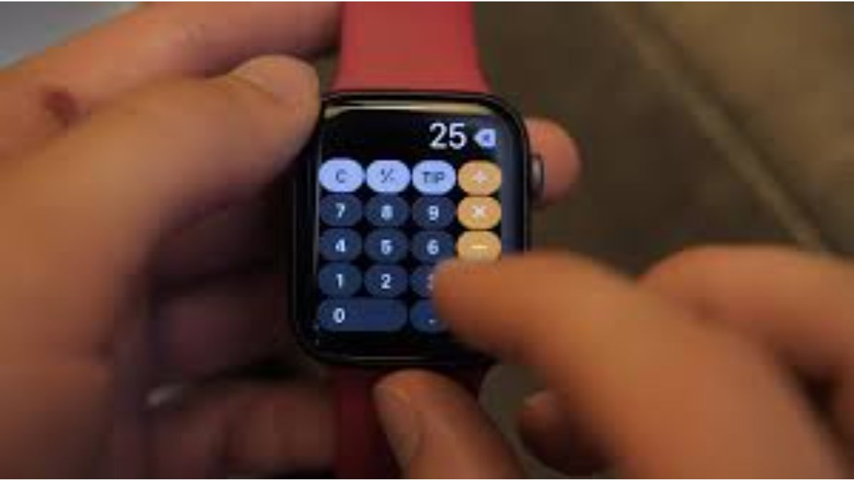Apple Watch calculator tip