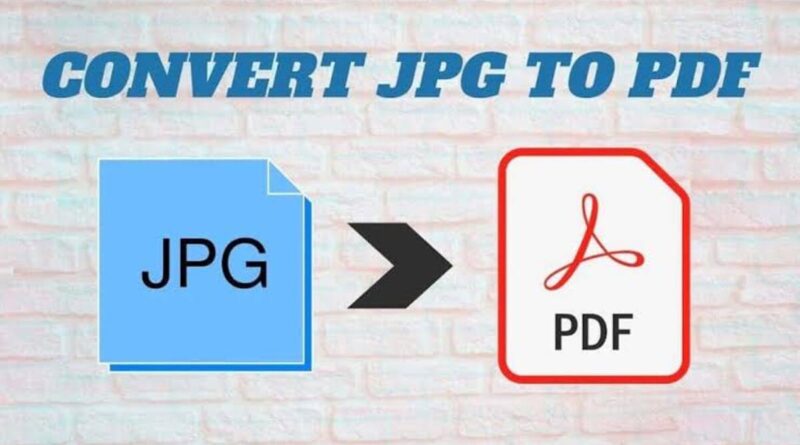 Easily Convert JPG to PDF Online for Free