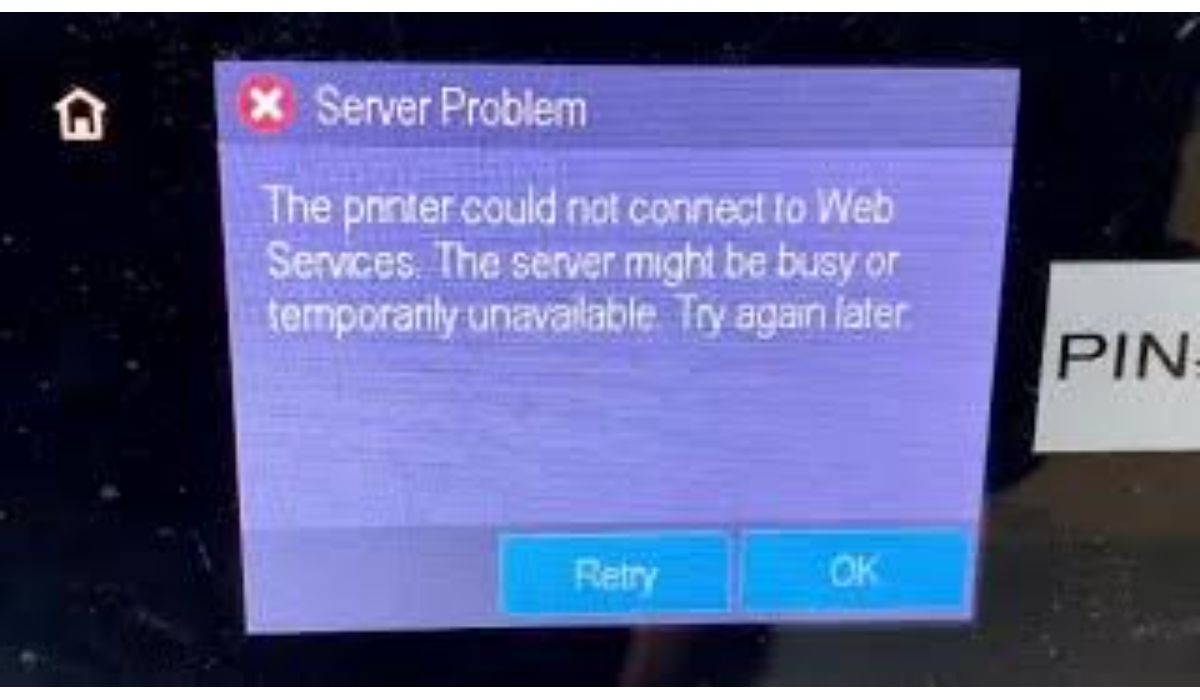 How to fix HP Printer cannot connect to Server