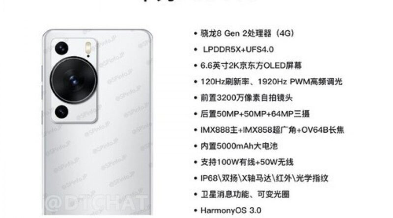 A camera sample from Huawei P60 Pro surfaces on the internet 