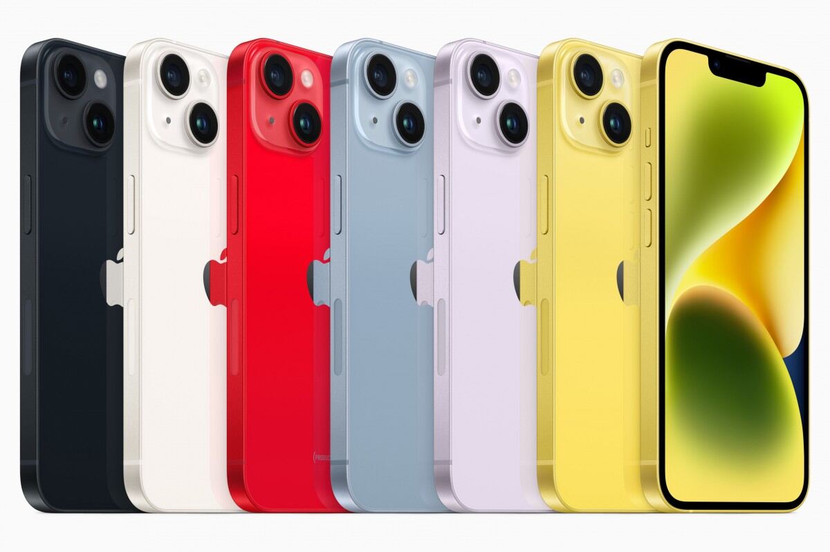 Apple adds a Yellow color to the iPhone 14 and iPhone 14 Plus lineup 