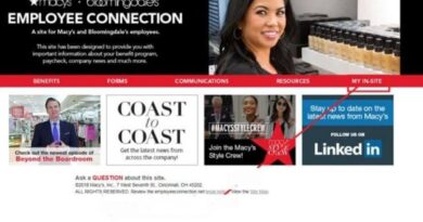How To Access Macy’s Insite through Employee Connection
