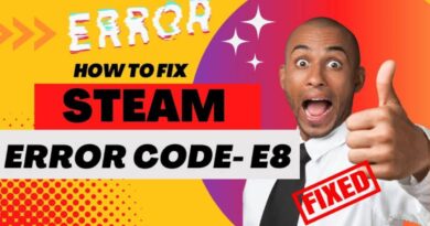 How to fix Steam error code E8 on Windows PC