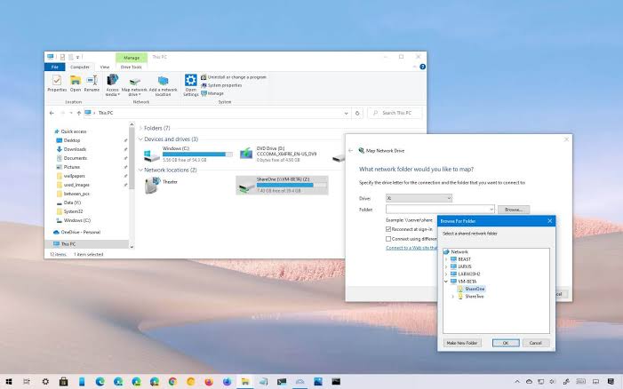 Map a Network Drive on Windows 11