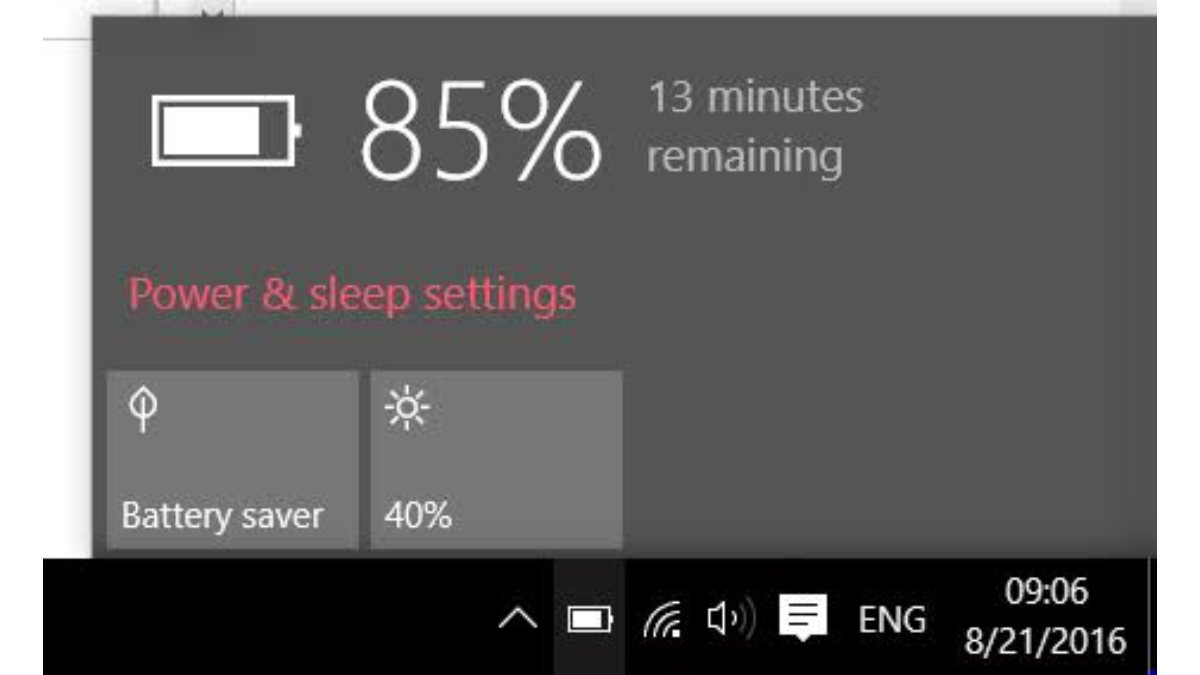 Fix Wrong Battery Percentage in Windows
