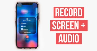 How to Screen Record on iPhone with Sound