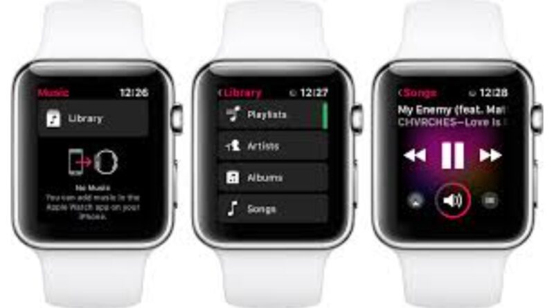 stream music on your Apple Watch